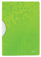 Skoroszyt z klipsem Leitz Wow A4 30k zielony