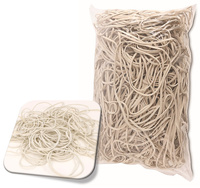 Gumki recepturki Office Products 1kg śr.130mm białe