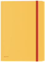 Taczka PP z gumką Leitz Cosy A4 żółta