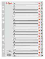 PRZEKŁADKI PP ESSELTE A4 A-Z