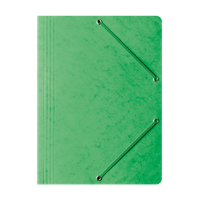 TECZKA PRESZPANOWA Z GUMKĄ BANTEX A4 ZIELONA