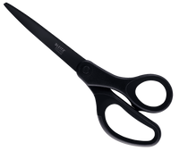 NOŻYCZKI LEITZ 20,5cm TYTANOWE NIEKLEJĄCE CZARNE