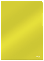 OFERTÓWKI ESSELTE "L" A4/150µm KRYSTALICZNE ŻÓŁTE (25)