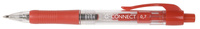 Długopisy Q-Connect 0.7mm czerwone (10)