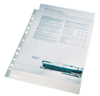 KOSZULKI ESSELTE A4/40µm KRYSTALICZNE (100)