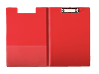 TECZKA Z KLIPEM ESSELTE A4 CZERWONA