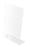Podstawka z plexi Q-Connect 10x15cm transparentna