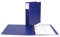 Segregator do akt osobowych Biurfol A4/5.5cm 2R GRANATOWY