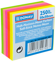 Karteczki Donau 50x50mm 5 kolorów (250)