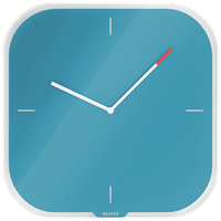 ZEGAR ŚCIENNY LEITZ COSY NIEBIESKI