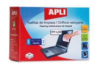 Chusteczki do ekranu Apli suche i wilgotne (20+20)