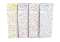 Lista zakupowa Oxford Floral 74x210mm/80k linia mix kolorów