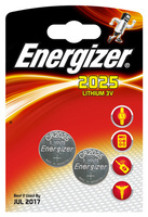 Baterie Energizer Lithium CR2025 3V (2)