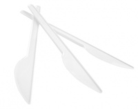 Nóż plastikowy Office Products 17cm biały (100)