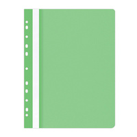 Skoroszyt wpinany Office Products A4 PP jasnozielony (25)