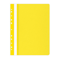 Skoroszyt wpinany Office Products A4 PP żółty (25)