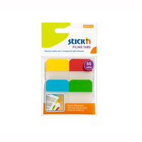 ZAKŁADKI STICK'N 25*38mm 4 KOLORY (4*20)