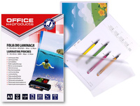 Folia laminacyjna Office Products A3 2x100µm błyszcząca (100)