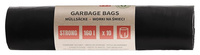 Worki na śmieci DONAU ECO, mocne (LDPE), 160l, 10 szt., czarne