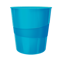 Kosz na śmieci Leitz Wow 15L niebieski