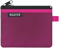 Saszetka Leitz Wow 10.5x14cm 2 kieszonki różowa