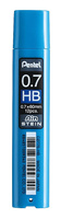 Grafity do ołówków Pentel Ain Stein 0.7mm HB (12)