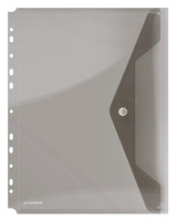 Teczka kopertowa wpinana Donau A4 dymna