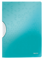 Skoroszyt z klipsem Leitz Wow A4 30k turkusowy