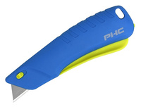 Nóż bezpieczny PHC Rebel niebieski