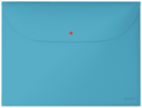 Teczka kopertowa Leitz Cosy A4 2 przegródki niebieska