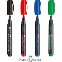 Marker permanentny Faber-Castell 52 niebieski