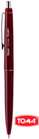 Długopis Toma Asystent TO-031 1.0mm (wkład niebieski) bordowy
