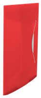 TECZKA Z GUMKĄ ESSELTE VIVIDA A4/15mm CZERWONA