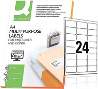 Etykiety Q-Connect A4 66x33.9mm białe (100)