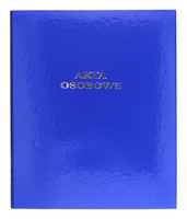 Teczka do akt osobowych Barbara A4/32mm 2R granatowa