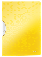 Skoroszyt z klipsem Leitz Wow A4 30k żółty
