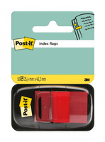 ZAKŁADKI POST-IT 25*43mm CZERWONE (50)