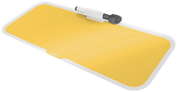 SZKLANY NOTATNIK NA BIURKO LEITZ COSY ŻÓŁTY