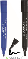 Marker permanentny Q-Connect 3-5mm ścięty niebieski