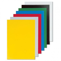 Okładki do bindownicy Fellowes A4 chromo czarne (100)