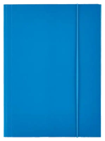 TECZKA KARTONOWA Z GUMKĄ ESSELTE A4/400g NIEBIESKA