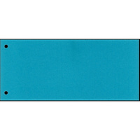 PRZEKŁADKI KARTONOWE ESSELTE 1/3 A4 NIEBIESKE (100)