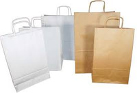 TORBA PAPIEROWA 33x12x50cm BRĄZOWA
