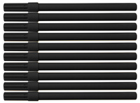 Flamastry Office Products 1.0mm czarne (10)