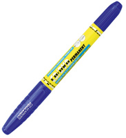 Marker do płyt CM-051 dwustronny niebieski
