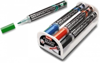 Markery do tablic Pentel Maxiflo Flex-Feel MWL5S (+ czyścik) 4 kolory