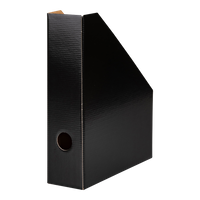 Pojemnik na dokumenty Bantex A4/70mm kartonowy czarny