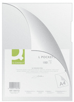 Ofertówki Q-Connect "L" A4/80µm groszkowe (100)