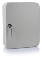 Szafka na klucze DONAU, na 48 kluczy, 250x200x80mm, szara