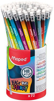 Ołówki Maped Black'Peps Energy HB z gumką (72)